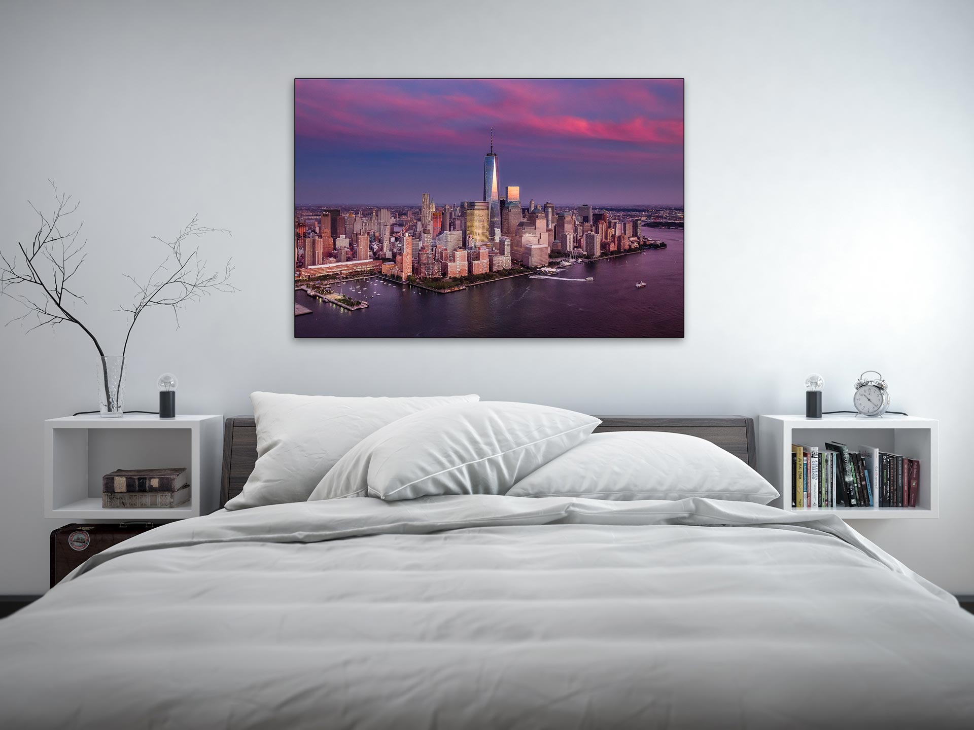 Freedom Tower - Manhattan NYC Aerial Sunset Fine Art Photography Print ...